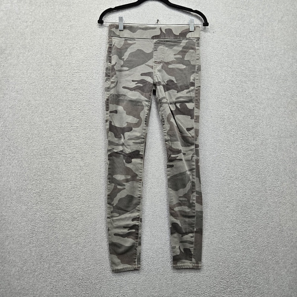 True Religion Women Jeans XS Green Camouflage Twill Section Starlet Legging
